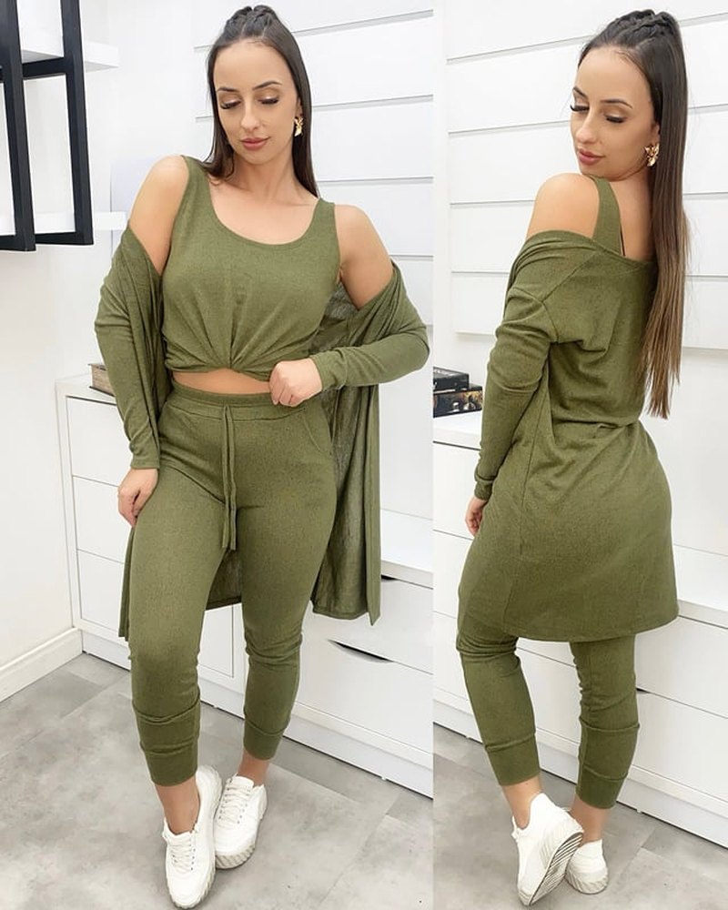 WW | Stylish Elegant Tricolor Set For Women
