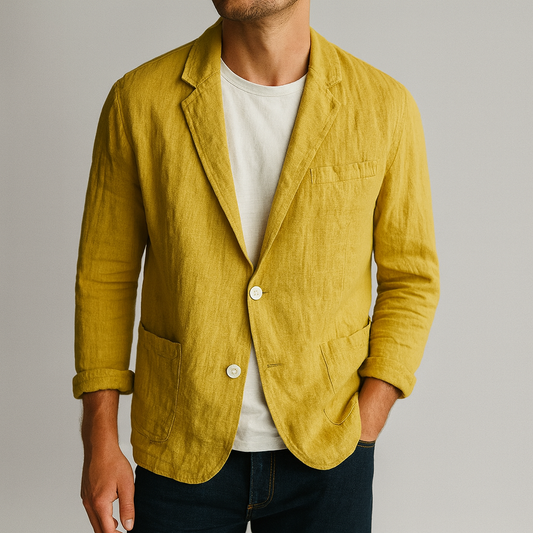 WW | Leichte Strickjacke aus Leinenmischung