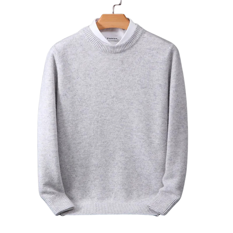 WW | Eleganter klassischer Rundhalsausschnitt Pullover
