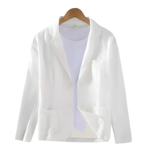 WW | Casual Summer Blazer for Men with Button Closure