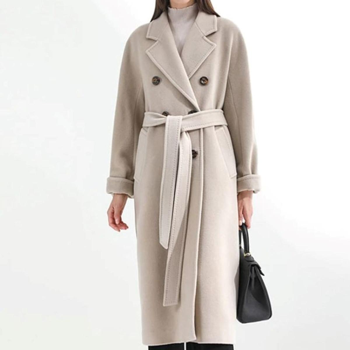 WW | Lange Damenjacke mit Elegantem Design
