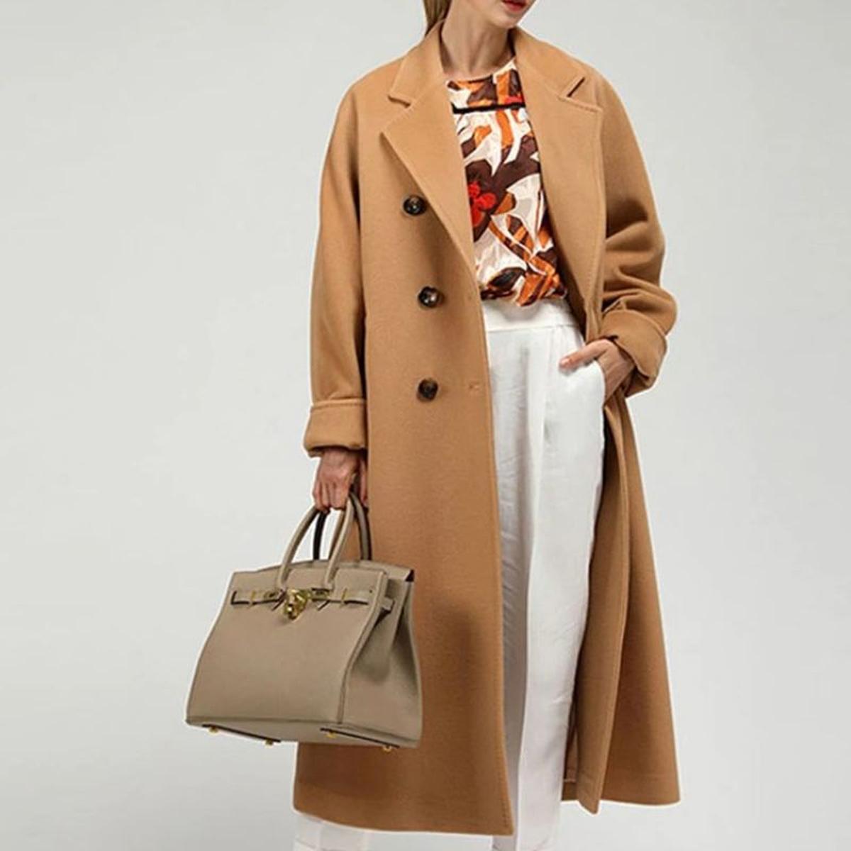 WW | Lange Damenjacke mit Elegantem Design