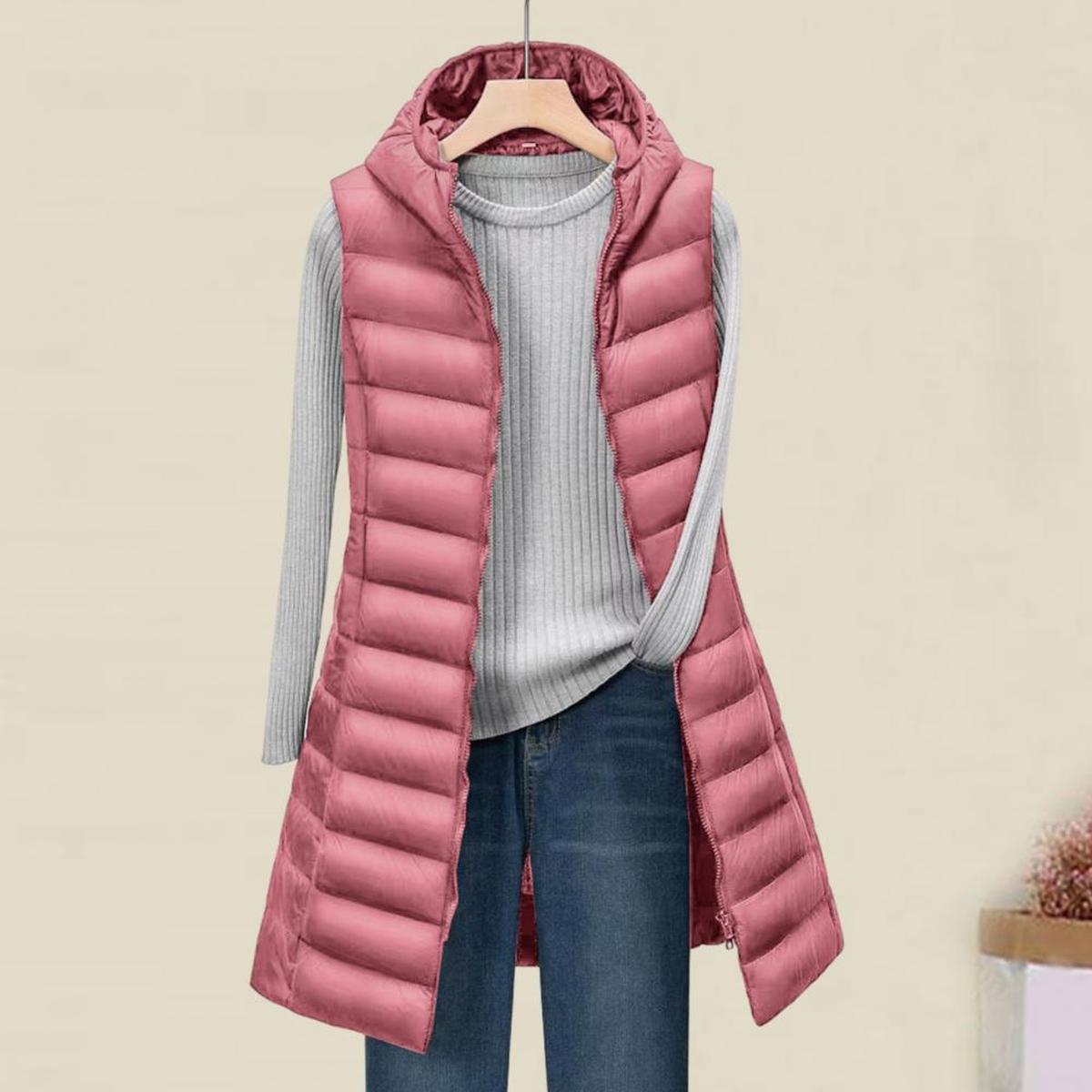 WW | Längere Gepolsterte Steppjacke Für Ultimativen Komfort und Stil