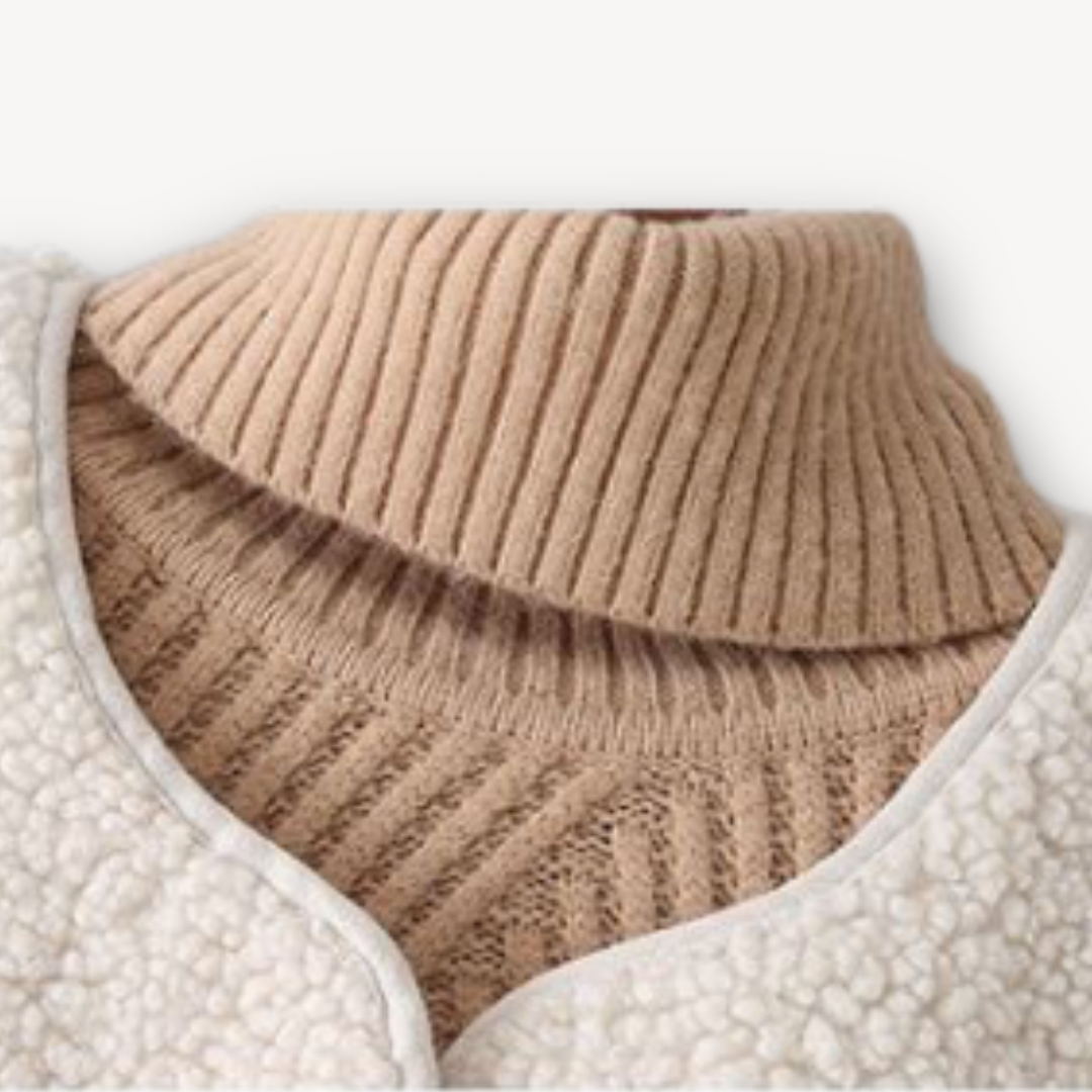 WW | Women's Sherpa Fleece Vest - Soft Sleeveless Plush Jacket with Pockets - Casual Winter Apparel