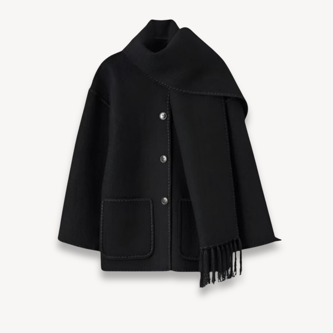 WW | Winterjacke mit Schal für Damen
