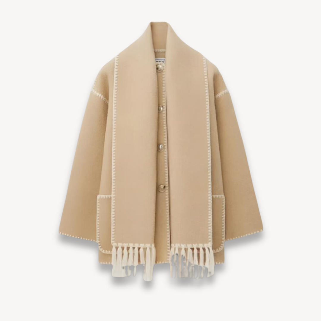 WW | Winterjacke mit Schal für Damen
