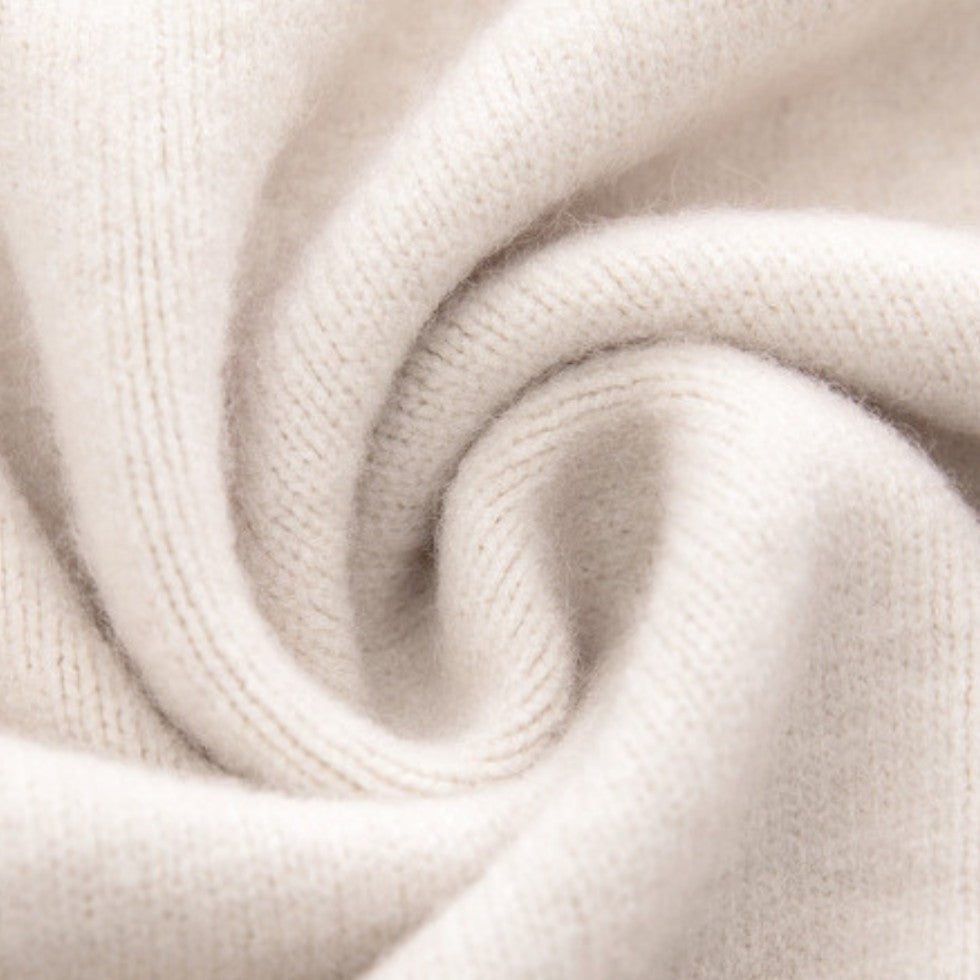 WW | Damen Cashmere Cardigan mit langer offener Vorderseite und Taschen