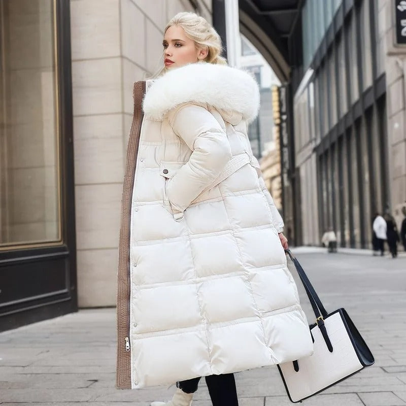WW | Luxuriöser Kunstpelz-Wintermantel für Damen