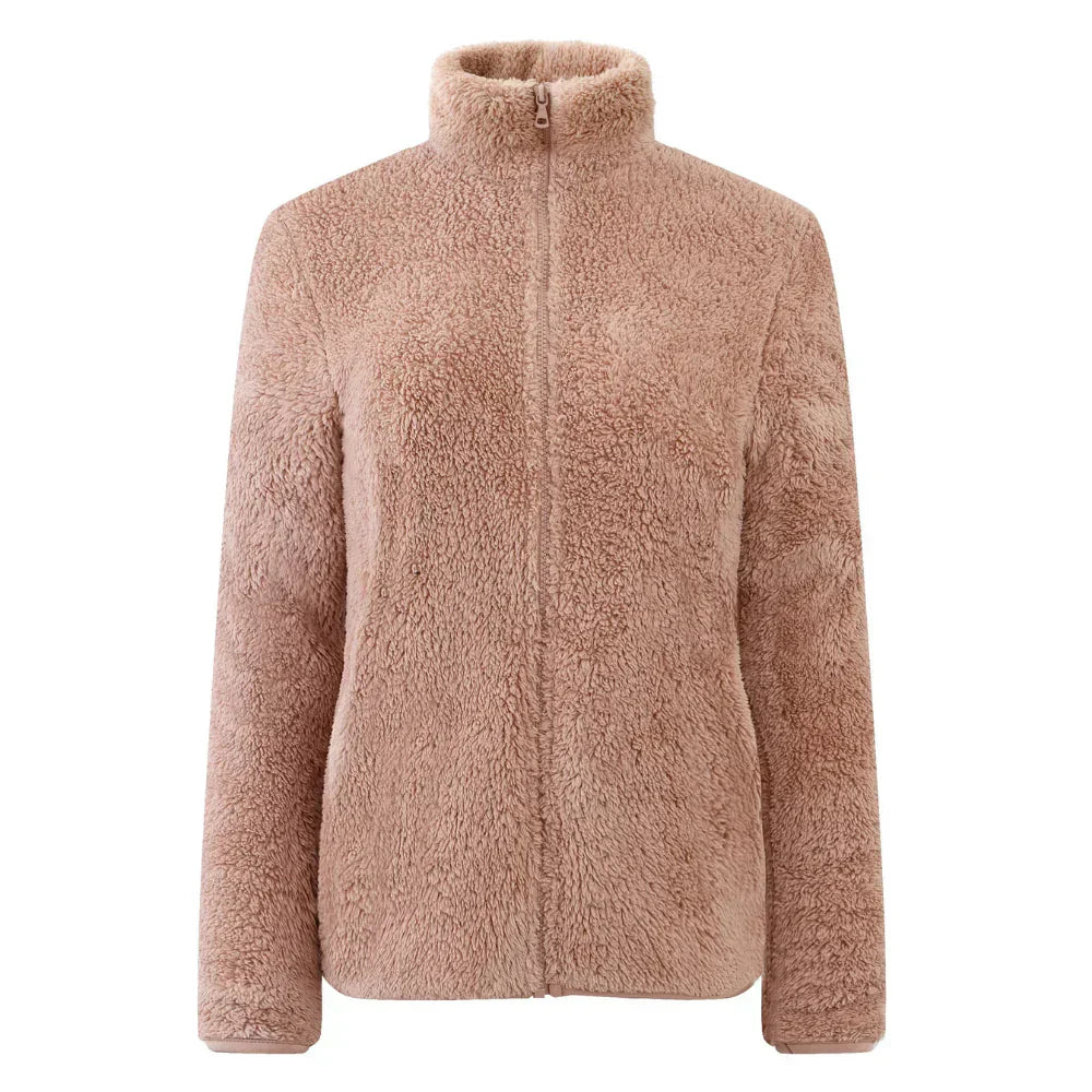 WW | Fleece jacket with zipper and comfortable fit