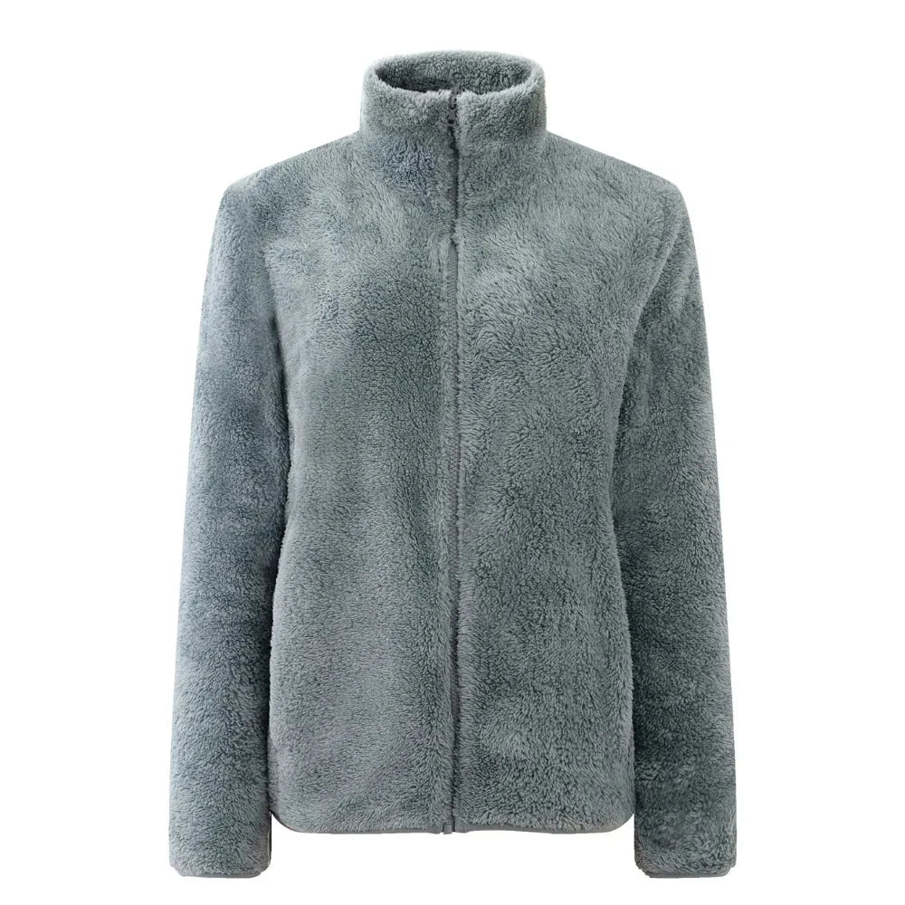 WW | Fleece jacket with zipper and comfortable fit