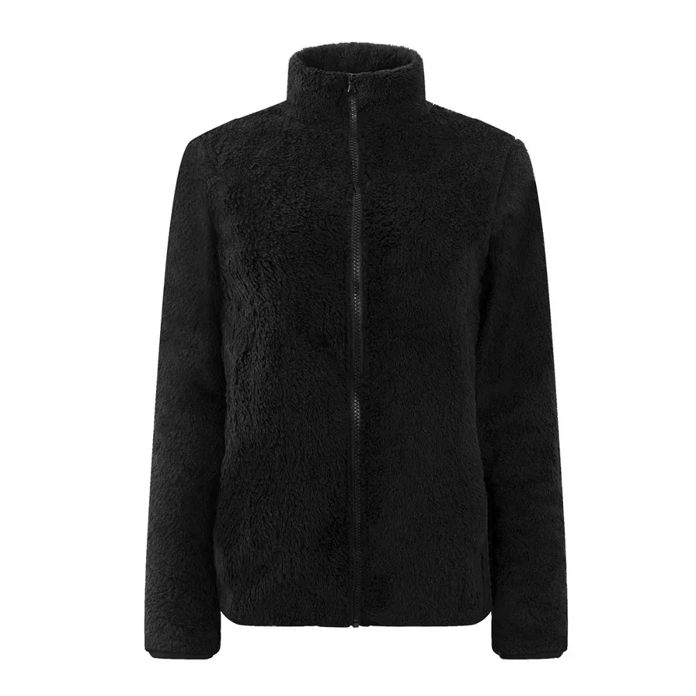 WW | Fleece jacket with zipper and comfortable fit