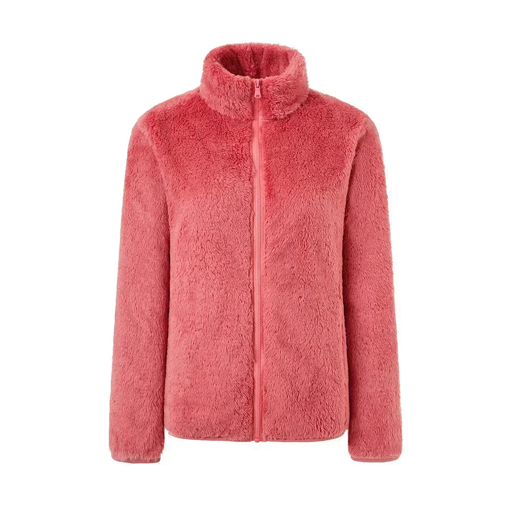 WW | Fleece jacket with zipper and comfortable fit