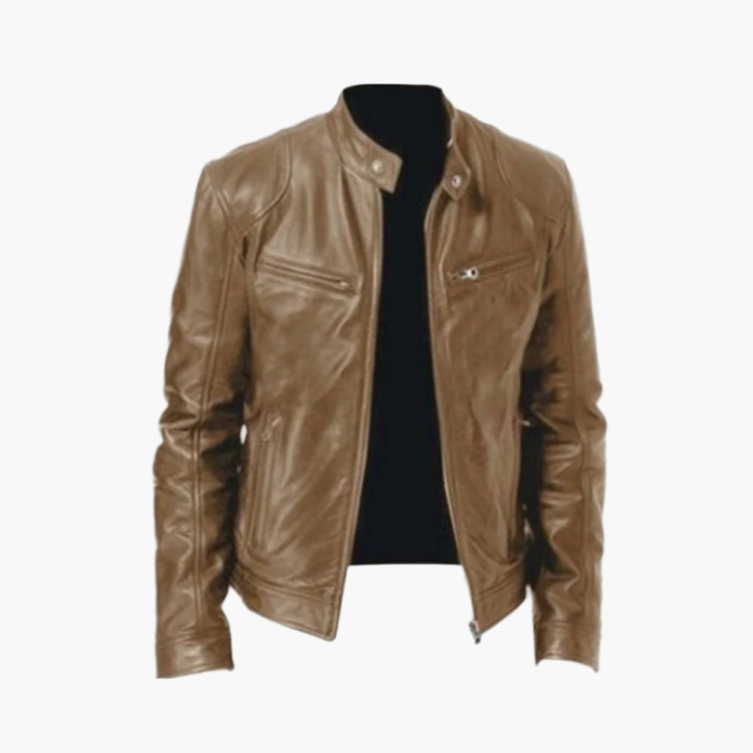 WW | Biker Kunstlederjacke - Klassischer Stil für Alltag & Freizeit