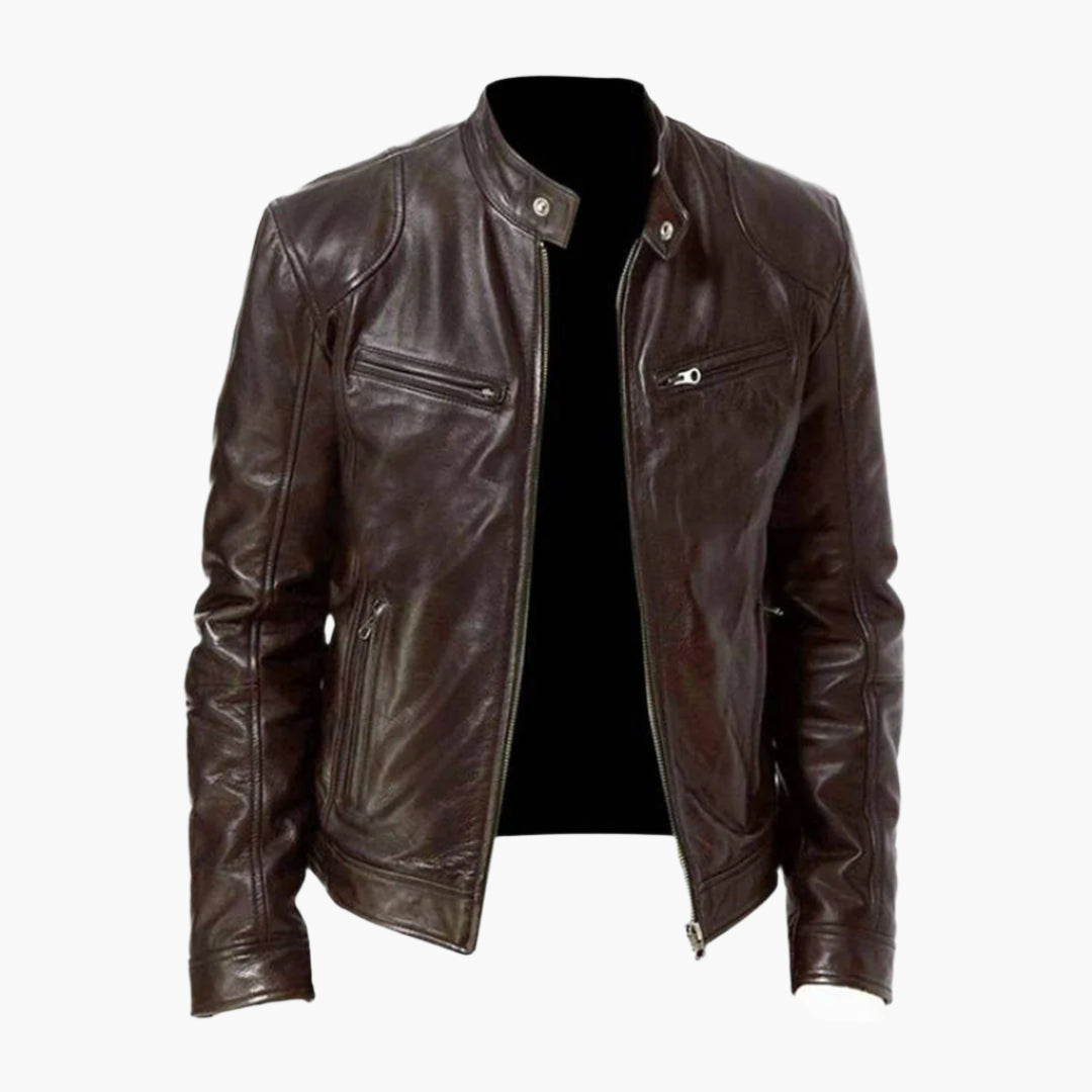 WW | Biker Kunstlederjacke - Klassischer Stil für Alltag & Freizeit