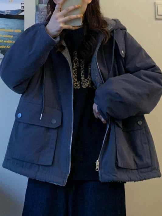 WW | Übergroßer Fleece Parka für Frauen