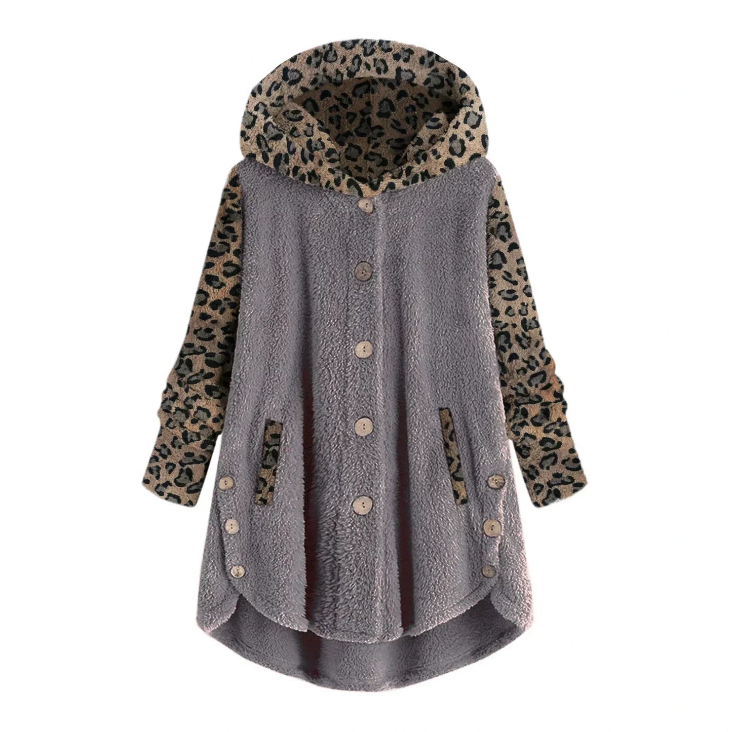 WW | Leopard Patchwork Jacket