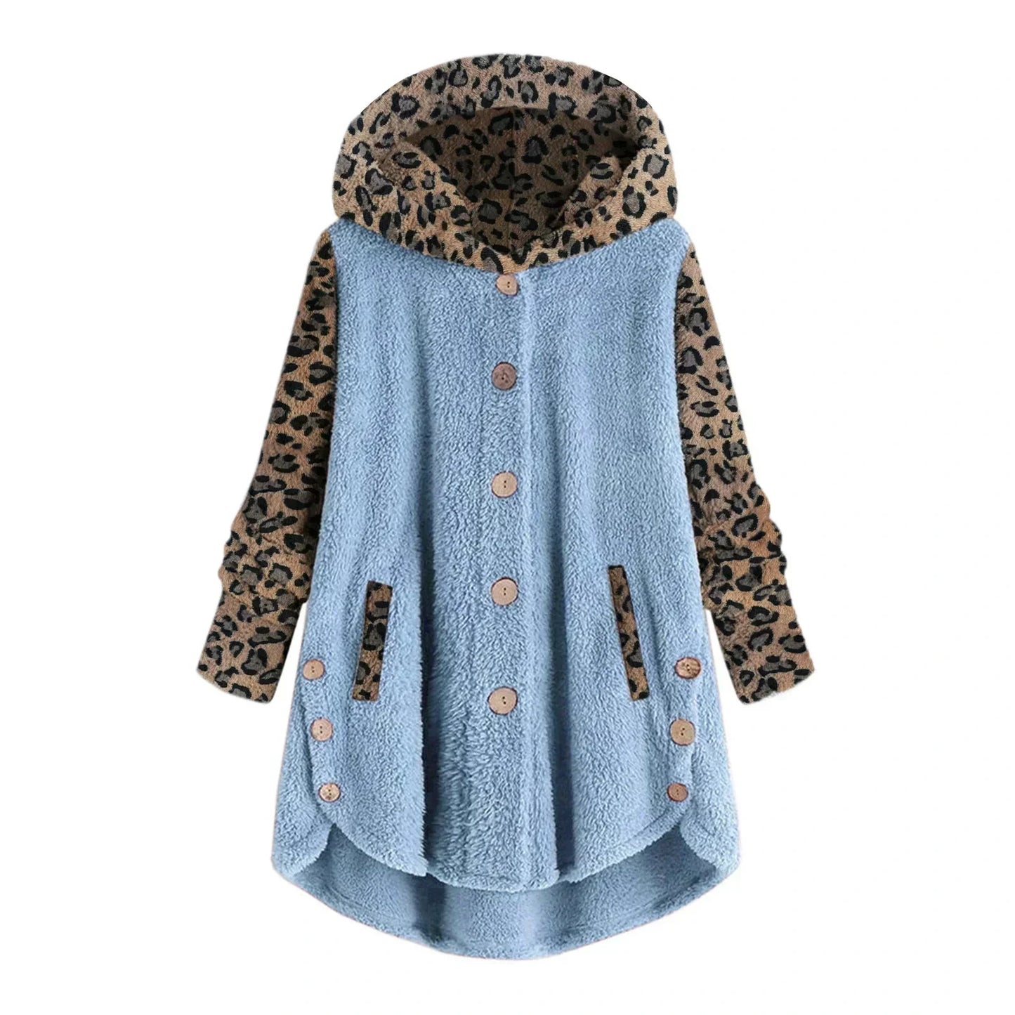 WW | Leoparden-Patchwork-Jacke