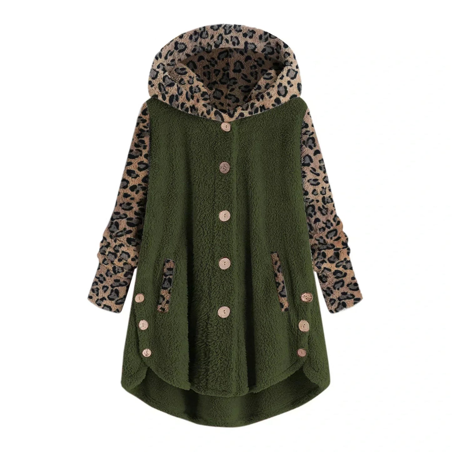 WW | Leoparden-Patchwork-Jacke