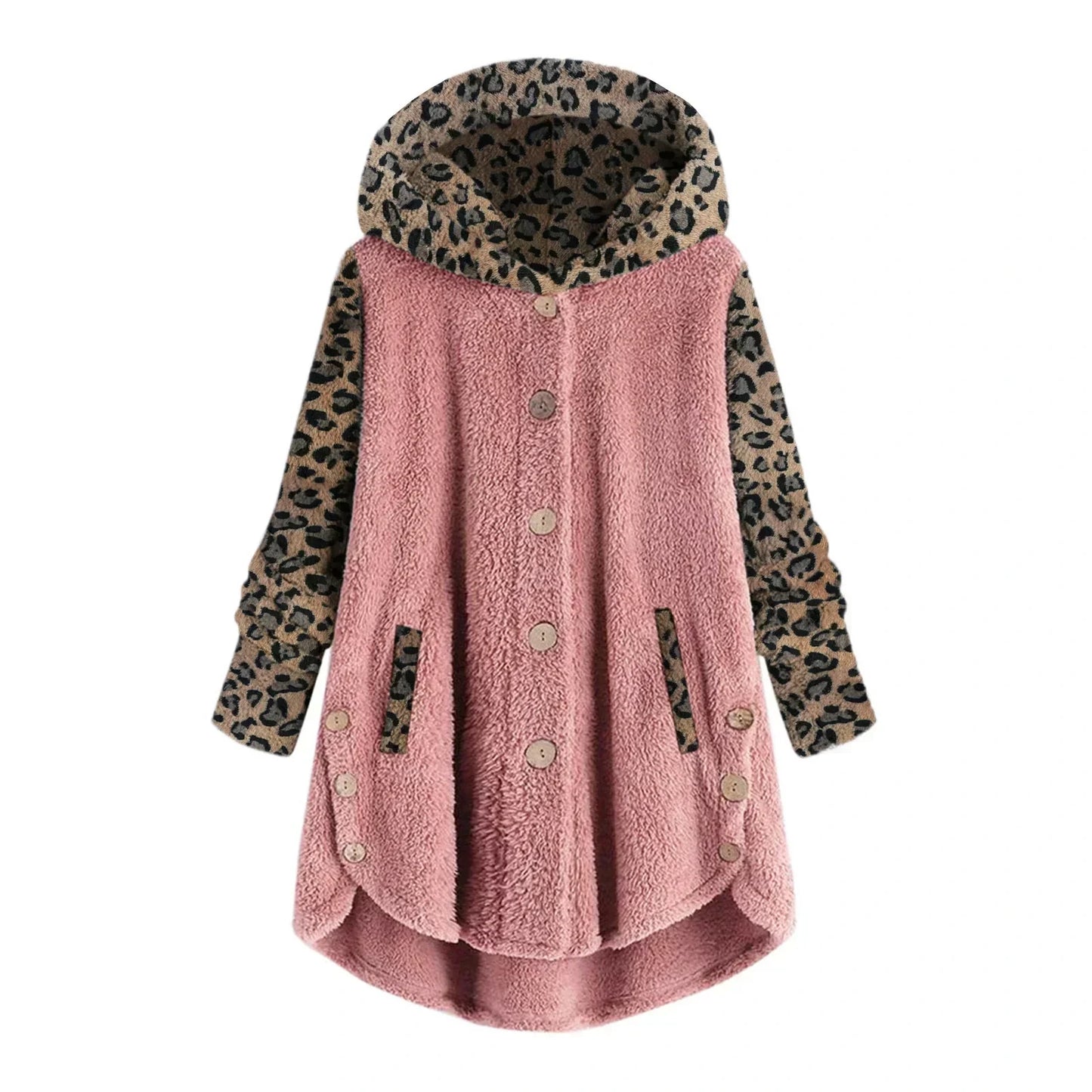 WW | Leoparden-Patchwork-Jacke