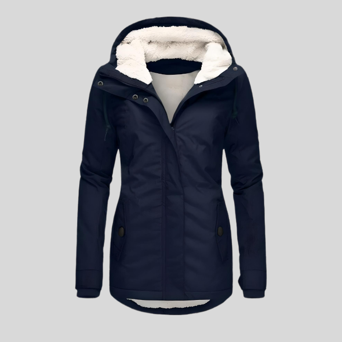 WW | Coat Elegant Wool Blend Winter Jacket for Women