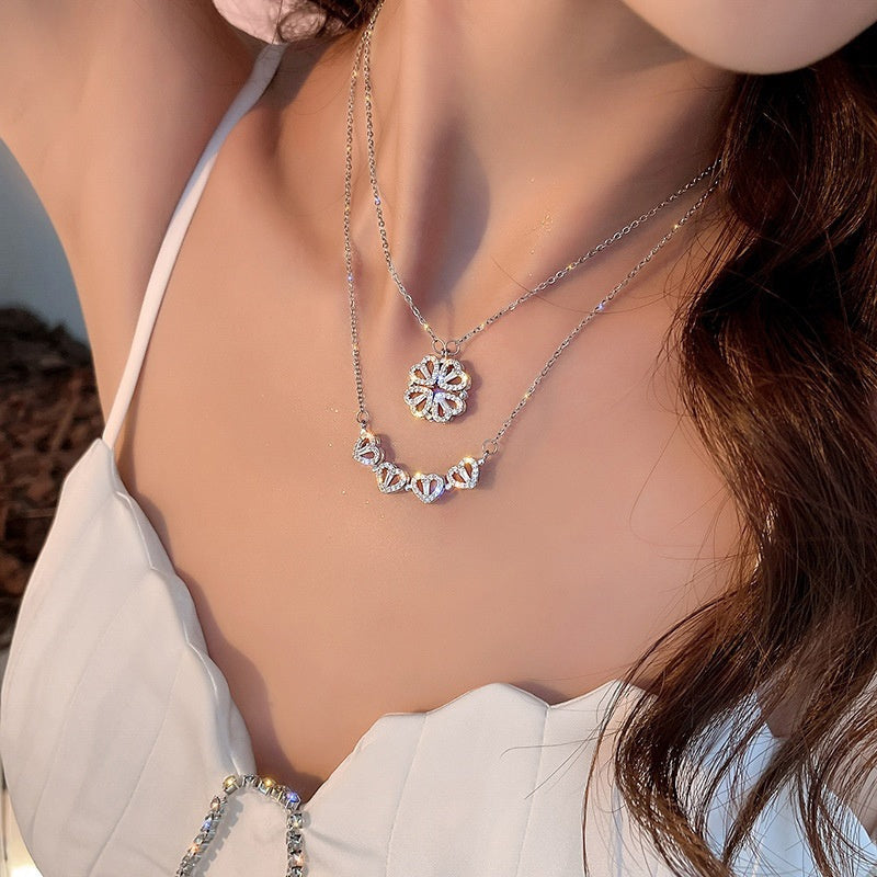 WW | Clover Heart Necklace