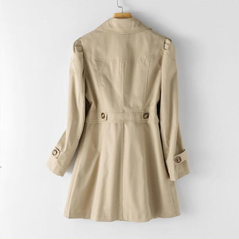 WW | Trench Coat - Tailored Silhouette - Lightweight Fabric - Transitional Outerwear