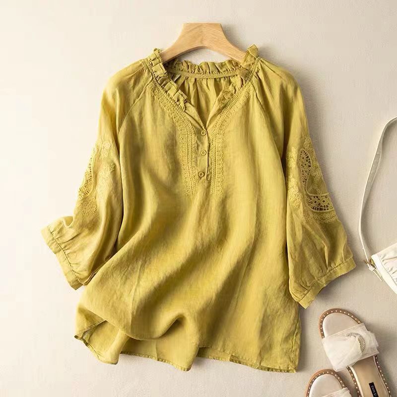 Talitha™ | Casual Linen Blouse