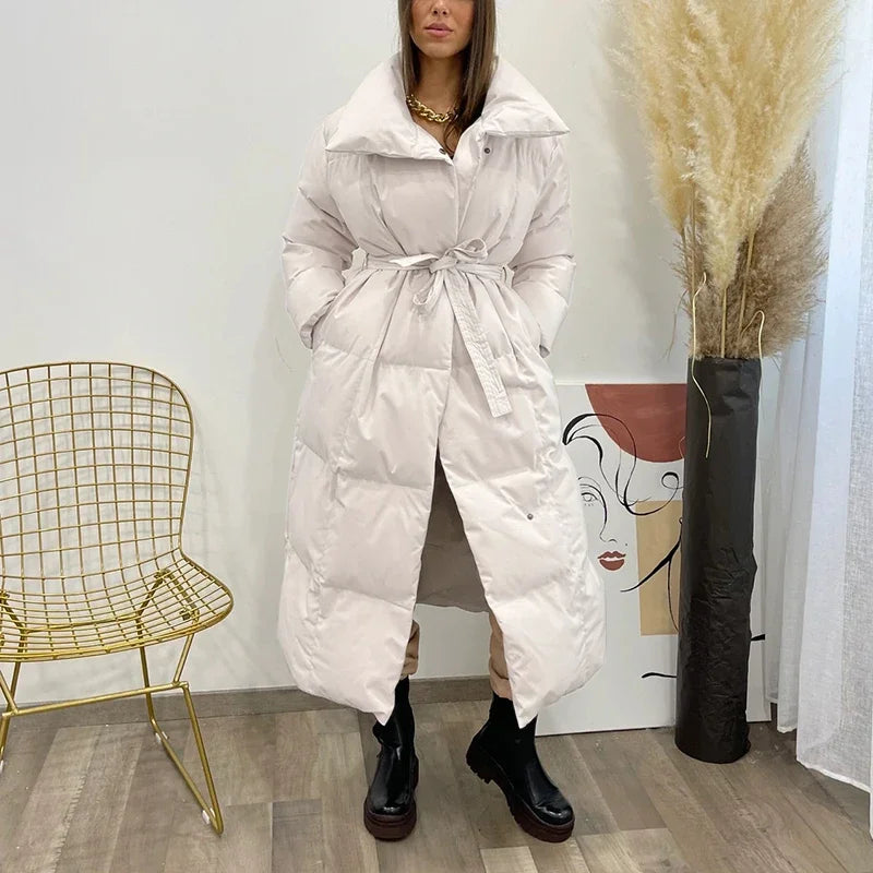 WW | Coat with Belt for Women