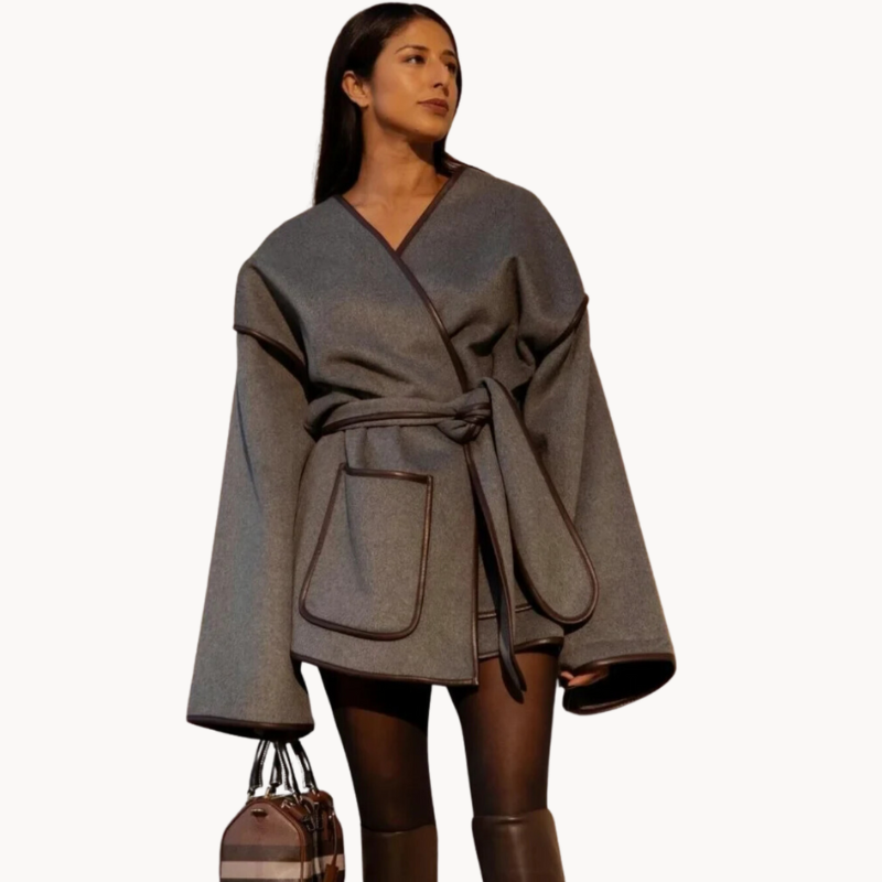 WW | Tailored and chic jacket with belt design