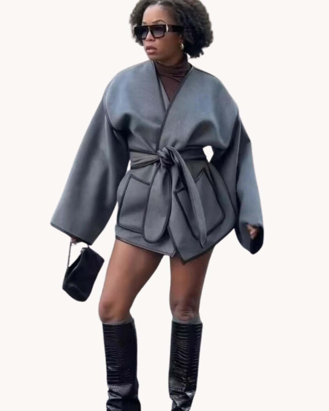 WW | Tailored and chic jacket with belt design
