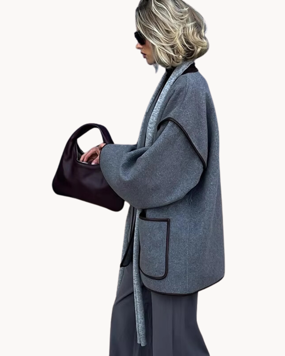 WW | Tailored and chic jacket with belt design