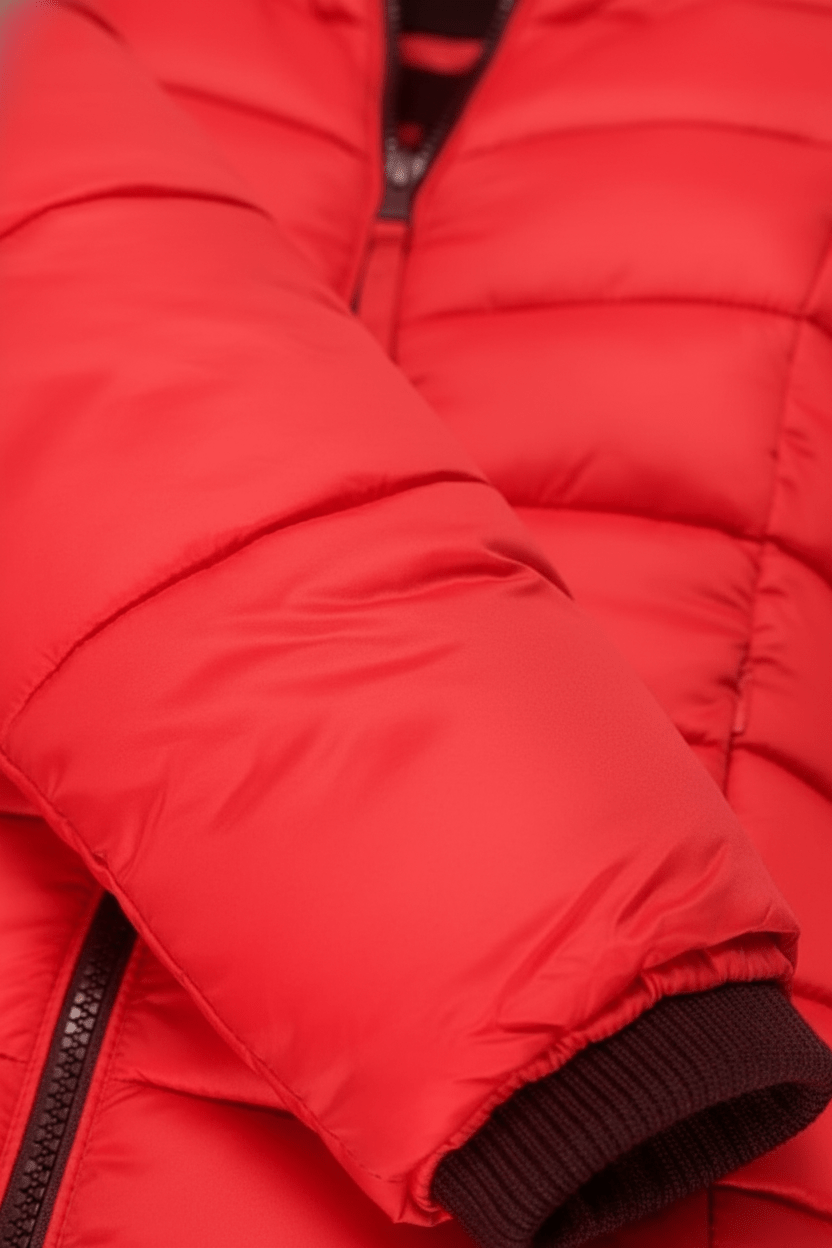 WW | Detachable Hood & Slim-Fit Quilted Jacket