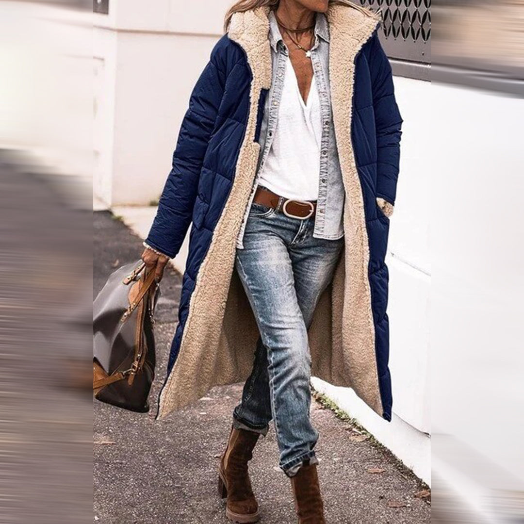 WW | Reversible Women's Puffer Jacket - Stylish and Warm Winter Jacket