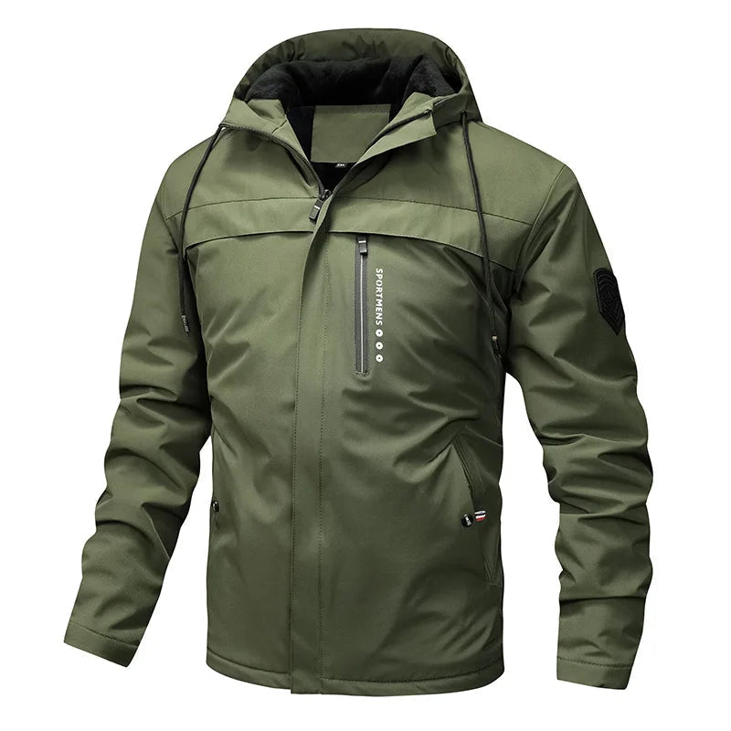 WW | Sporty Fleece Quilted Jacket with Hood