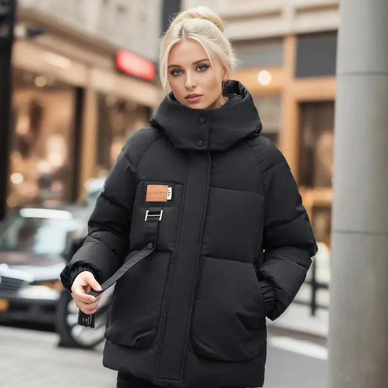 WW | Winter Coat Black Ideal for Cold Days