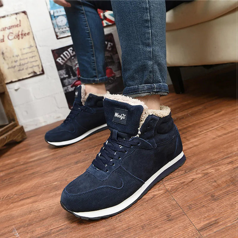 WW | Herren Winterstiefel mit Faux-Fell und rutschfester Sohle