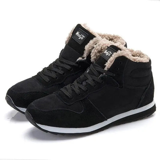 WW | Men's Winter Boots with Faux Fur and Non-Slip Sole