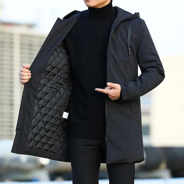 WW | Men's Casual Hooded Parka Jacket
