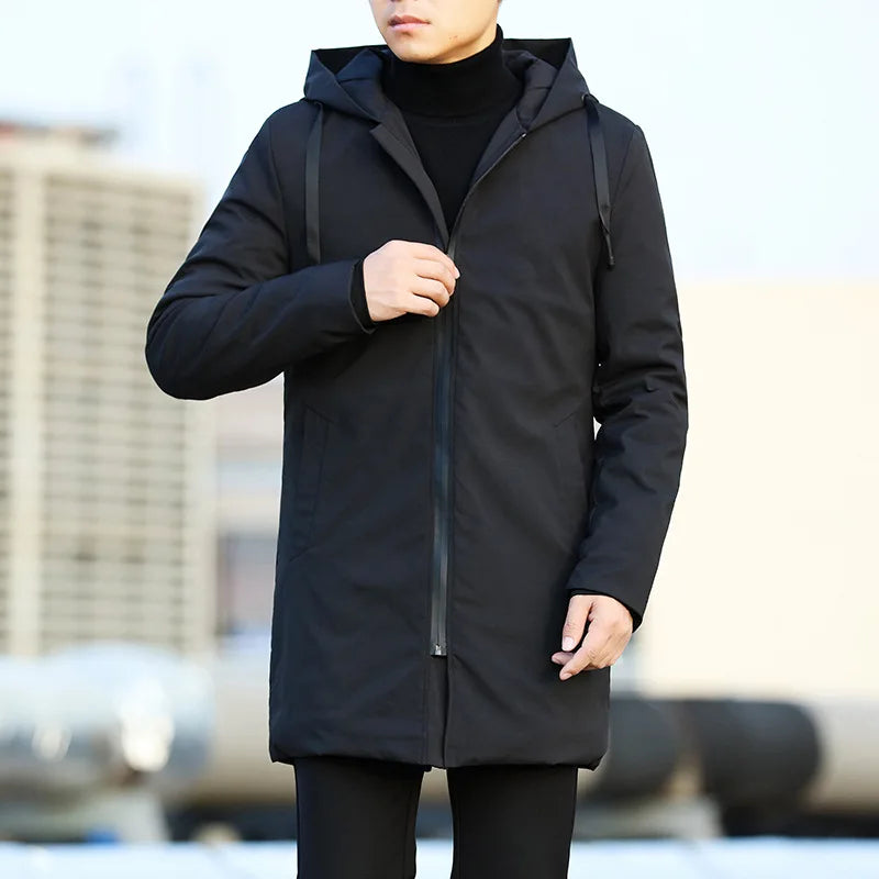 WW | Men's Casual Hooded Parka Jacket