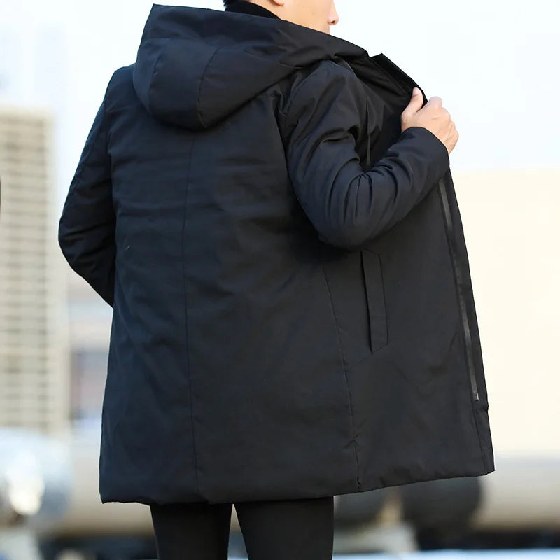 WW | Men's Casual Hooded Parka Jacket