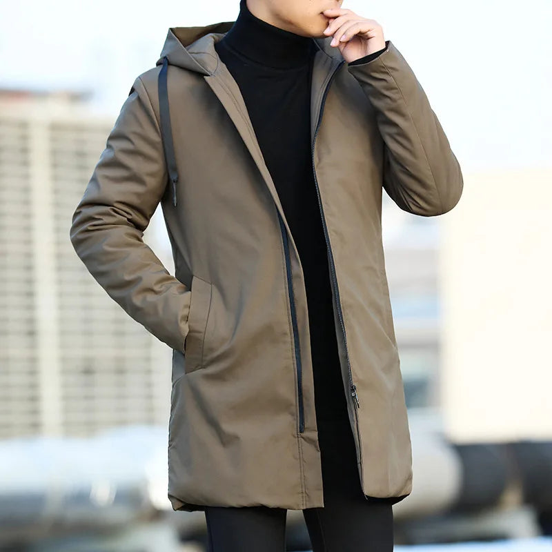 WW | Men's Casual Hooded Parka Jacket