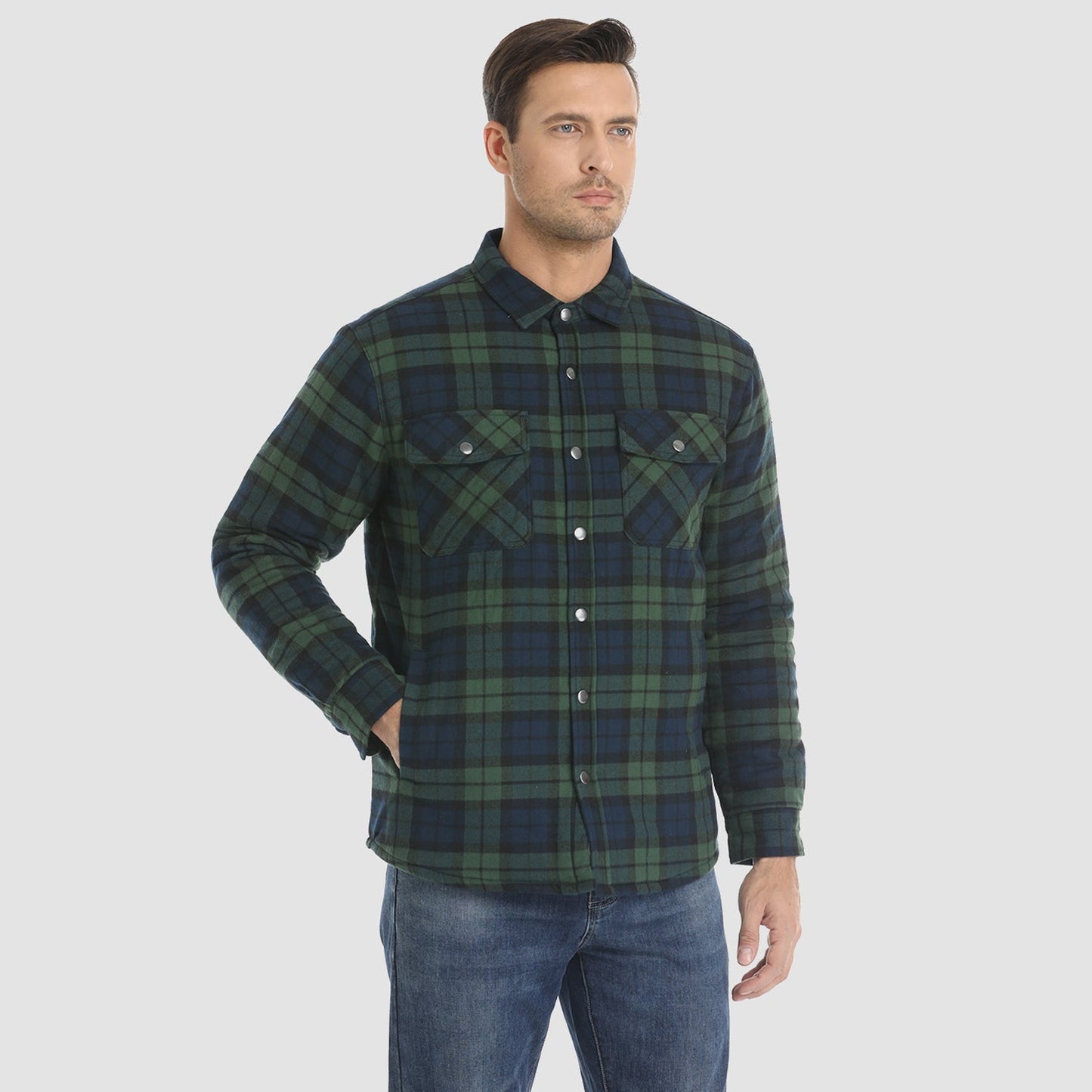WW | Men's Flannel Shirt Jacket