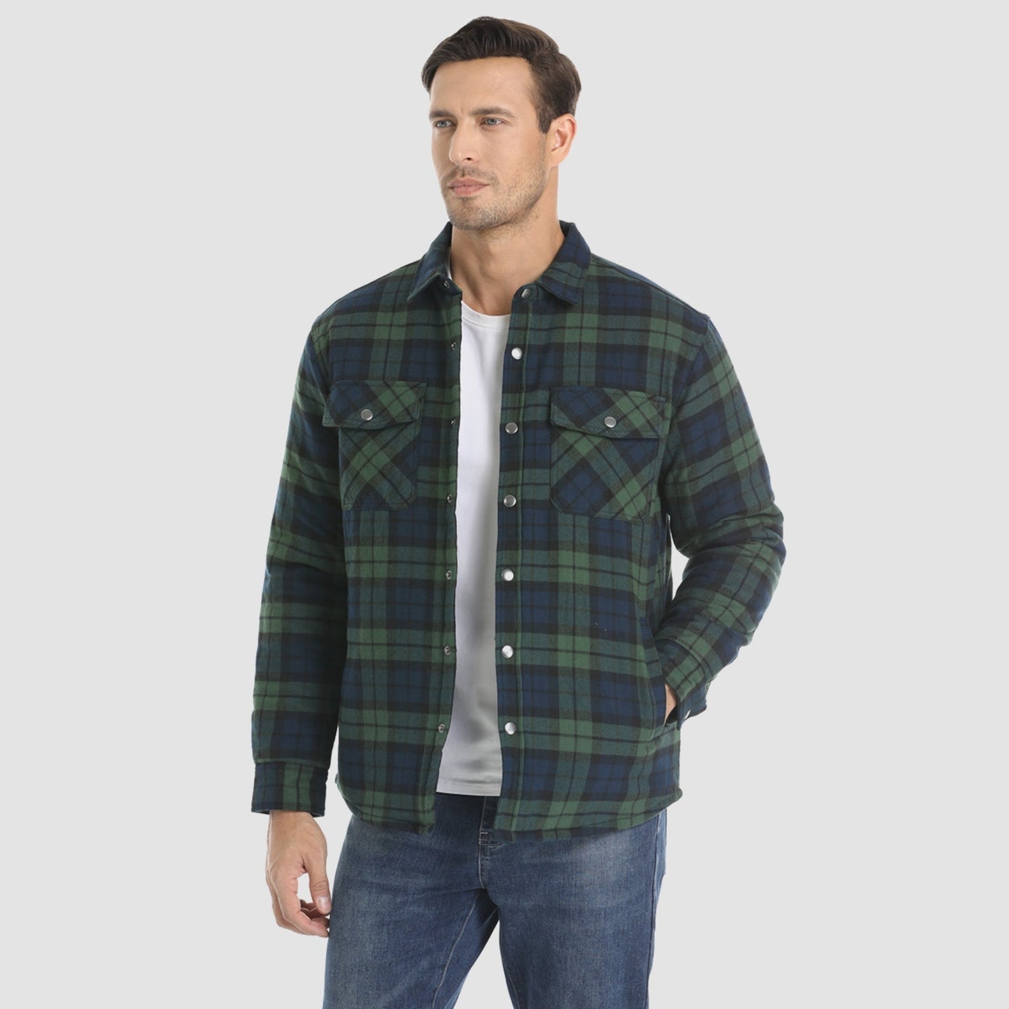 WW | Men's Flannel Shirt Jacket