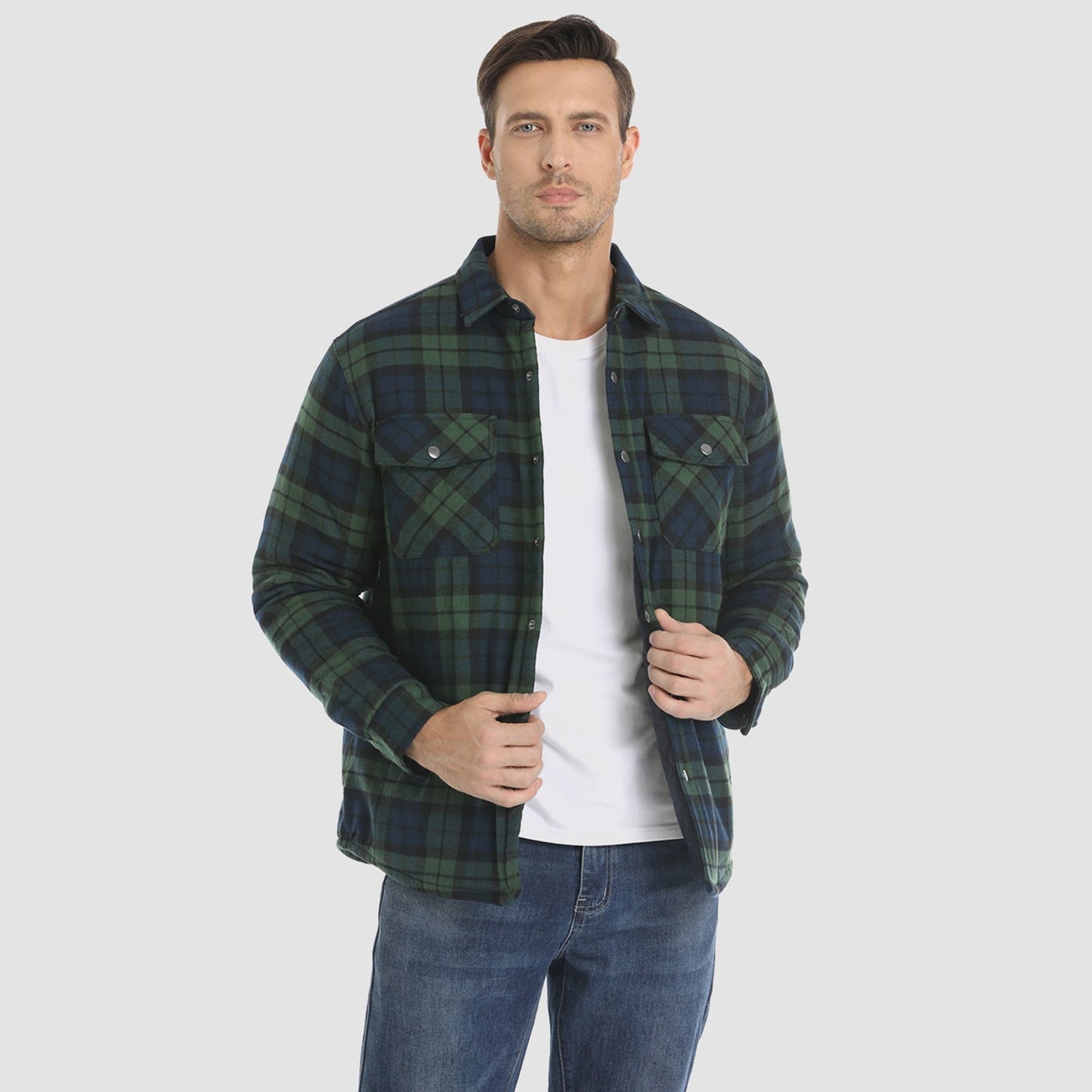 WW | Men's Flannel Shirt Jacket