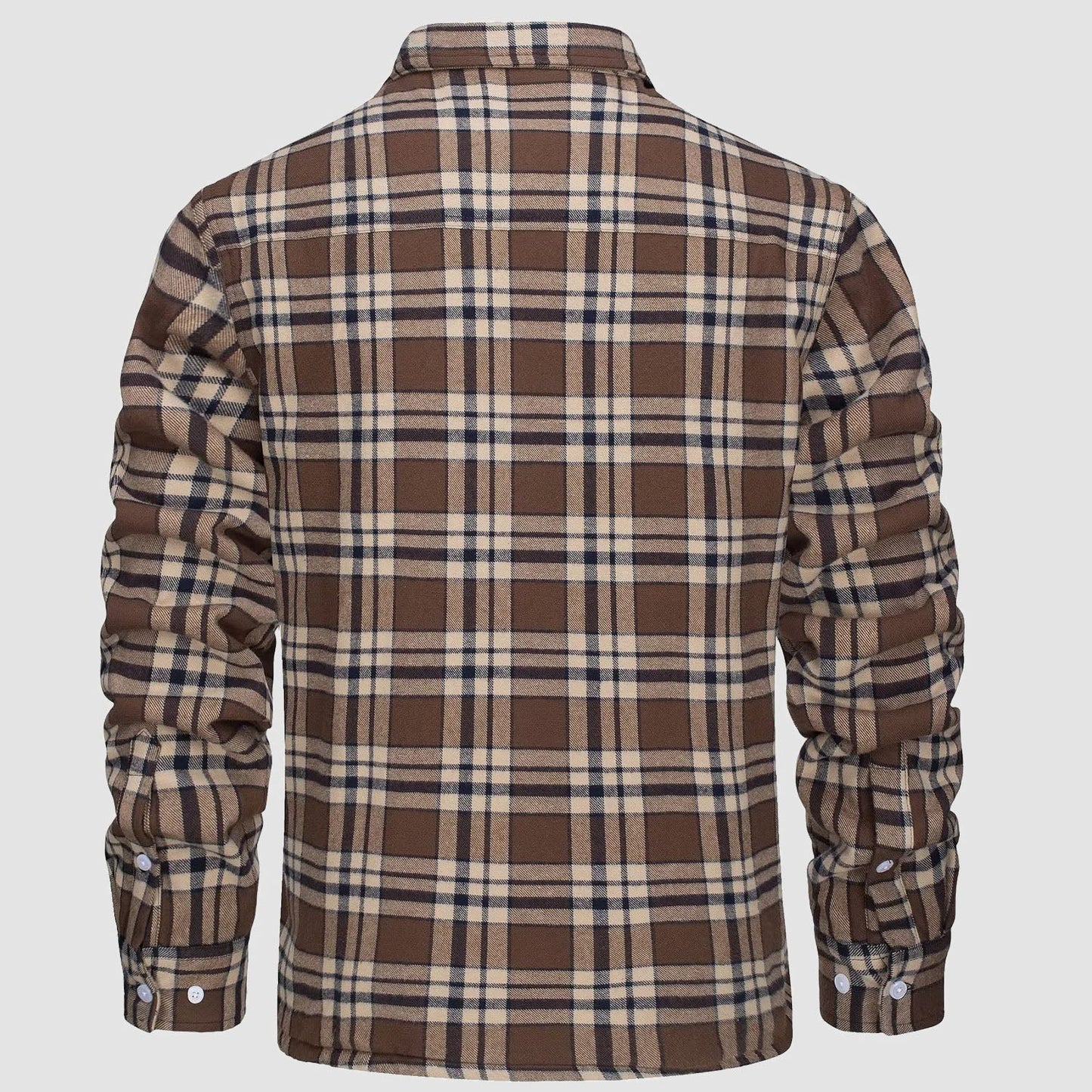 WW | Fleecegefütterte Karobluse Jacke