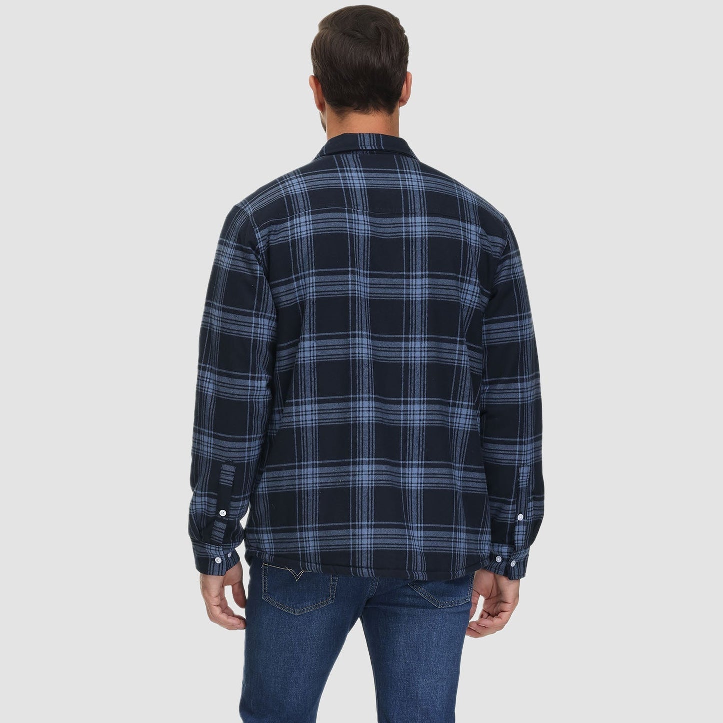 WW | Fleecegefütterte Karobluse Jacke