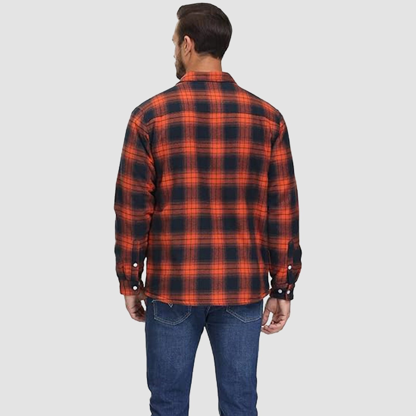 WW | Fleecegefütterte Karobluse Jacke