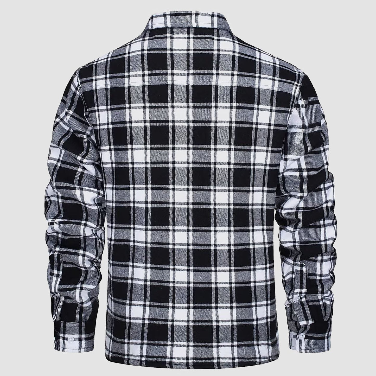 WW | Fleecegefütterte Karobluse Jacke