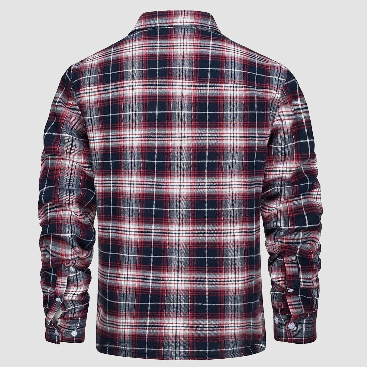 WW | Fleecegefütterte Karobluse Jacke