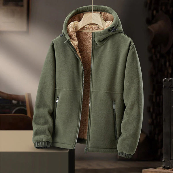 WW | Lässiger warmer Kapuzenmantel für Herren